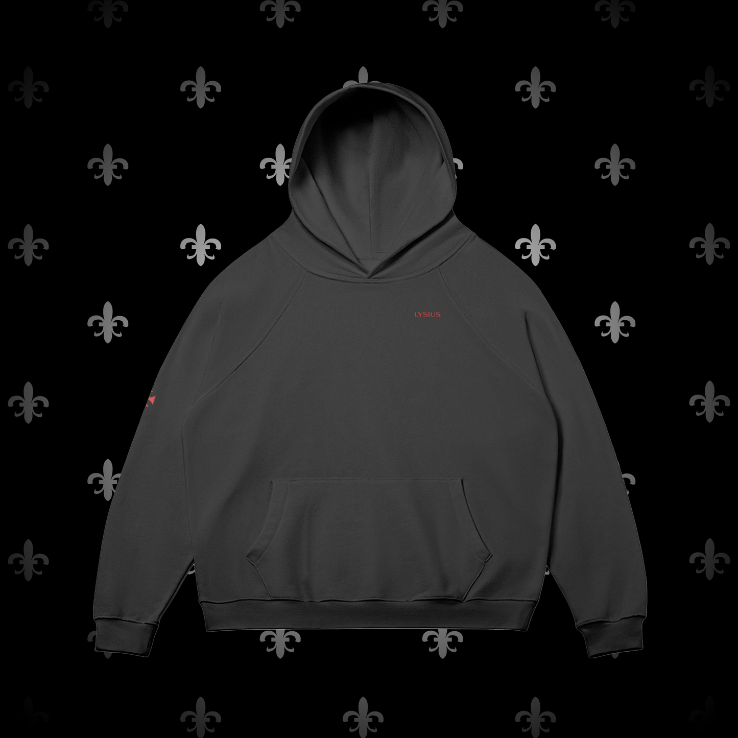 Sweat hoodie streetwear croisade croisé chevalier cruciatus lysius vêtement