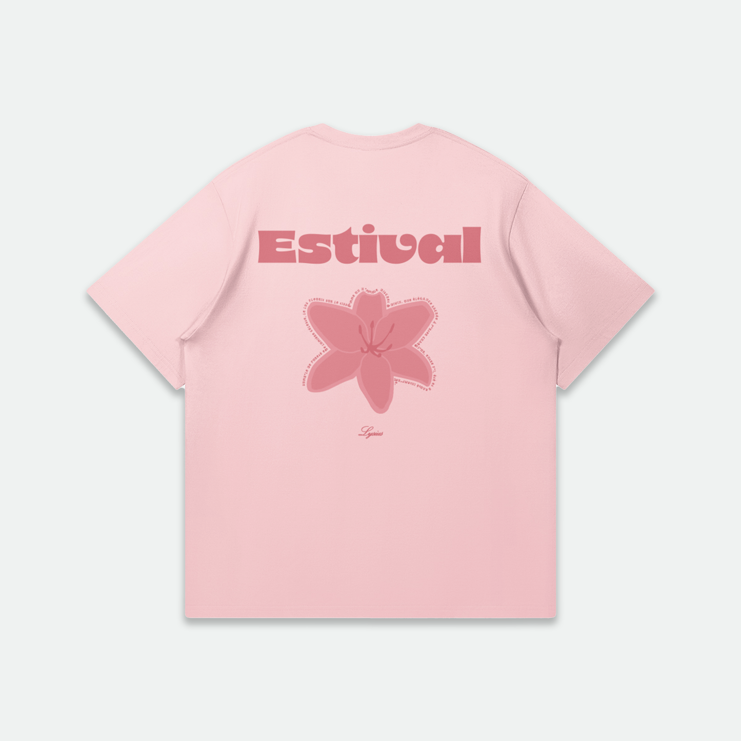 T-Shirt - ESTIVAL ROSÉE