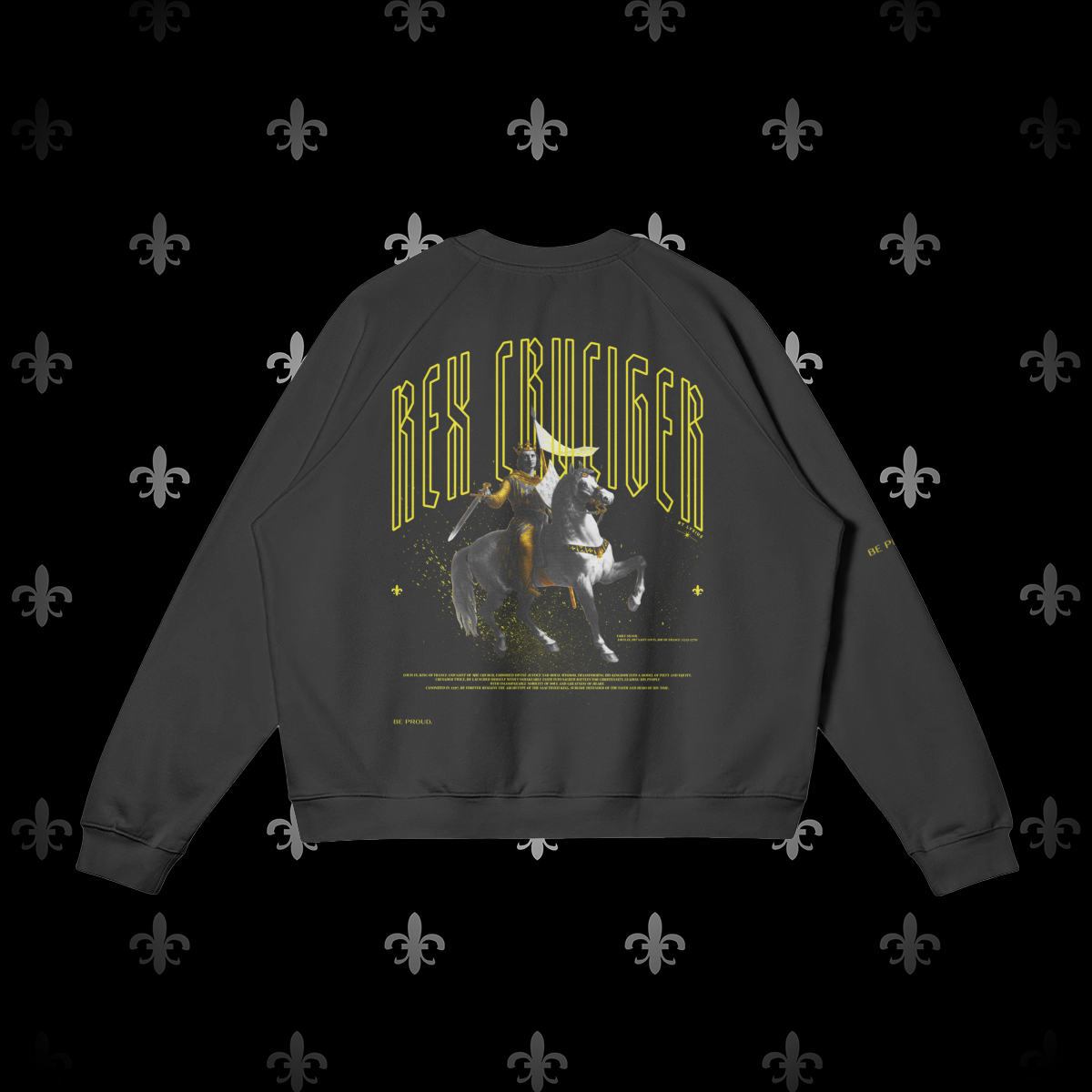 sweat streetwear saint louis rex cruciger lysius vêtement
