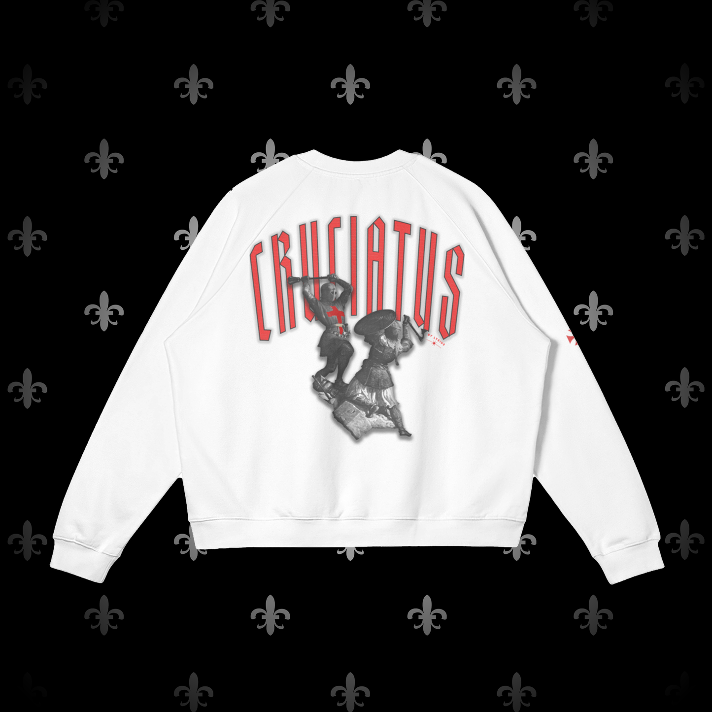 Sweat streetwear croisade croisé chevalier cruciatus lysius vêtement
