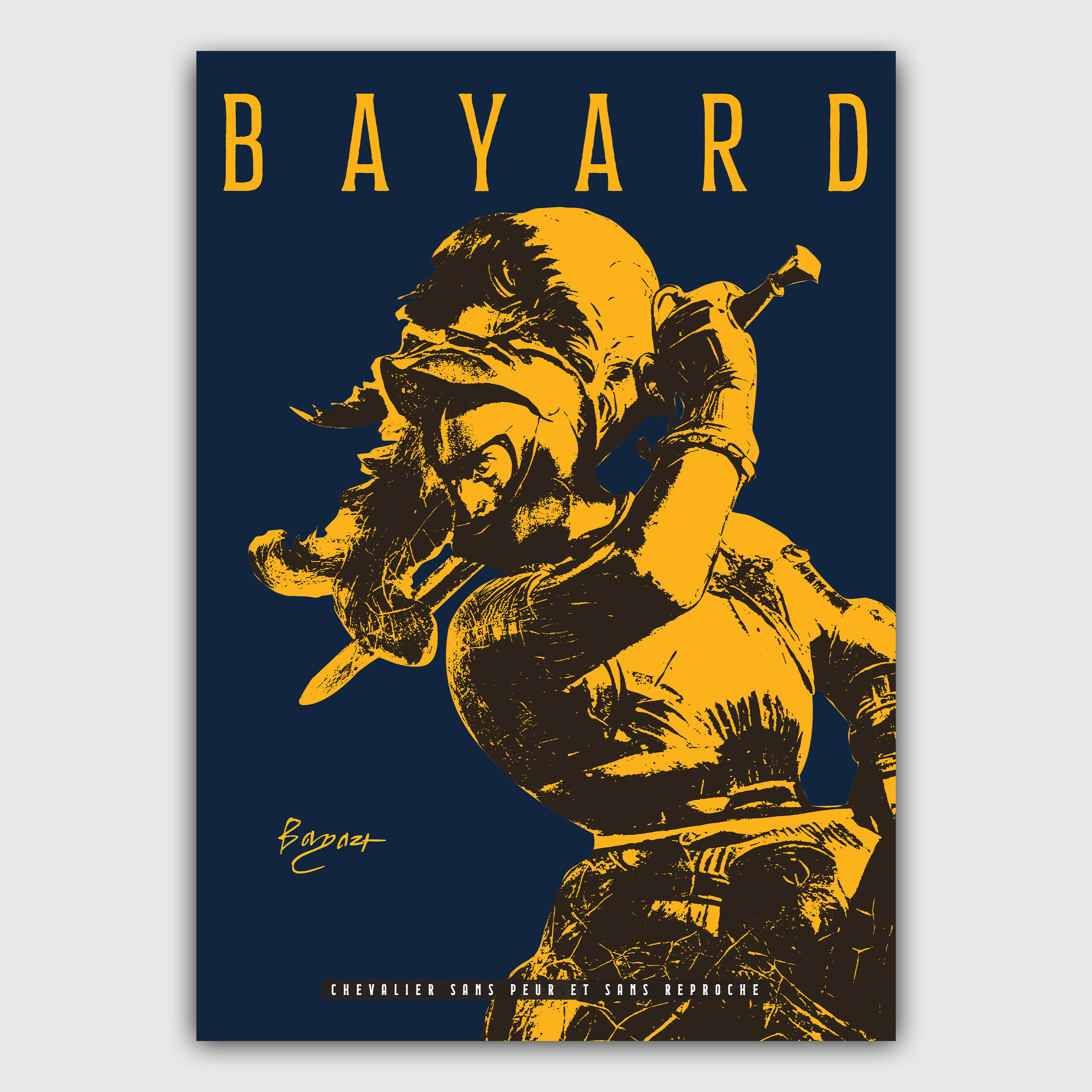 Affiche - Chevalier Bayard