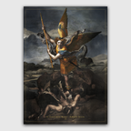 affiche poster ange archange saint michel france