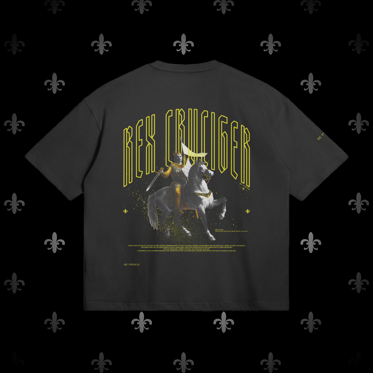 t-shirt streetwear saint louis rex cruciger lysius vêtement 